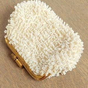 💍Host Pick Romantic Vintage Mini Beaded Clutch Purse Cottagecore Wedding